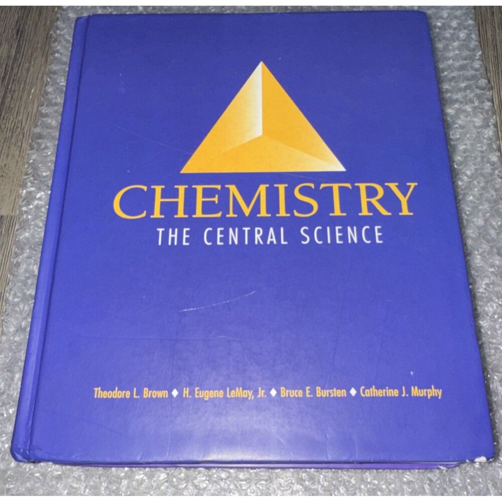 Pearson Chemistry: The Central Science Hardcover Brown LeMay Bursten 2000